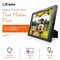 iFrame Commemorative Sports Athletics Frames I Fits 5x7 Photograph, Real Wood Black Finish, Desktop, Table Or Wall Mount I Shatterproof Plexiglass I Made in the USA